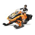 Bruder Snøscooter med figur og tilbehør - 63101