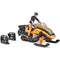 Bruder Snøscooter med figur og tilbehør - 63101