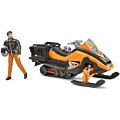 Bruder Snøscooter med figur og tilbehør - 63101