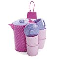 Dantoy For My Little Princess - kaffesett i rosa - 17 deler