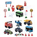 Dickie Toys adventskalender med fordon – 24 luckor