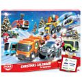 Dickie Toys adventskalender med fordon – 24 luckor