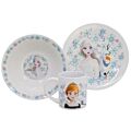 Disney Frozen Barnservis i keramik - 3 delar i presentask