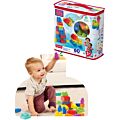 Fisher Price First Builders - Mega Bloks byggklossar för de minsta - 60 delar - blå