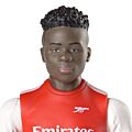 Fotboll Samlarfigur Saka - Arsenal 20 cm