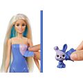 Barbie Ultimate Color Reveal docka med 1 husdjur - 25 överraskningar - fe-tema