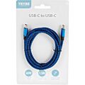 Laddkabel USB-C till USB-C 60 W – 1,5 meter