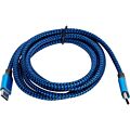 Laddkabel USB-C till USB-C 60 W – 1,5 meter
