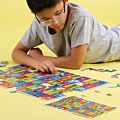 LEGO Minifigures puslespill 500 brikker – Color Grid