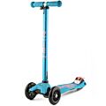 Micro Maxi Deluxe sparkesykkel for barn 5-12 år - tre hjul - blå