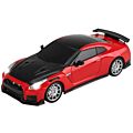 Nissan GT-R radiostyrd bil med ljus - röd 20 cm