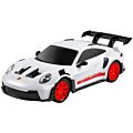 Porsche 911 GT3 RS radiostyrd bil med ljus - vit 20 cm