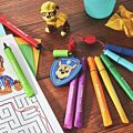 STABILO Cappi PAW Patrol färgpennor med Chase-hänge – 12 st.