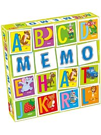 Memo spill med ABC bokstaver - finn to og to like 52672