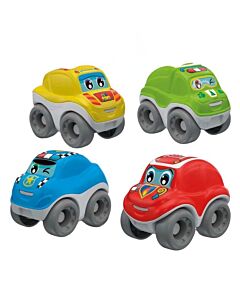 Clementoni Baby Rescue Cars – redningsbil med lyd og bevegelse 17560