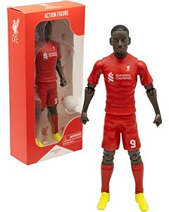 Fotbollsfigur Isak - Liverpool 20 cm 81768 - låda med figur