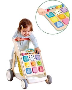 Hape gåvagn med aktivitetsbräda 87-0389