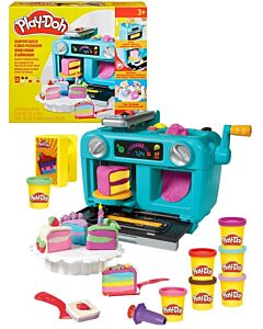 Play-Doh Super Slice Cake lekset med 11 burkar modellera G04975L0