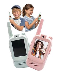 Walkie-talkier med kamera og skærm - 2 stk 375-5846