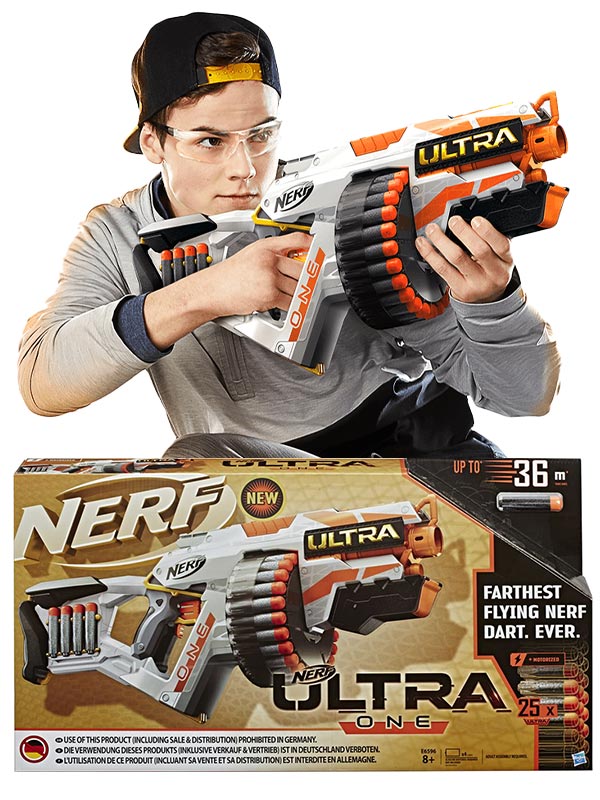 Hasbro Nerf Ultra One Motorized Blaster with 25 Nerf Ultra Darts for sale online 