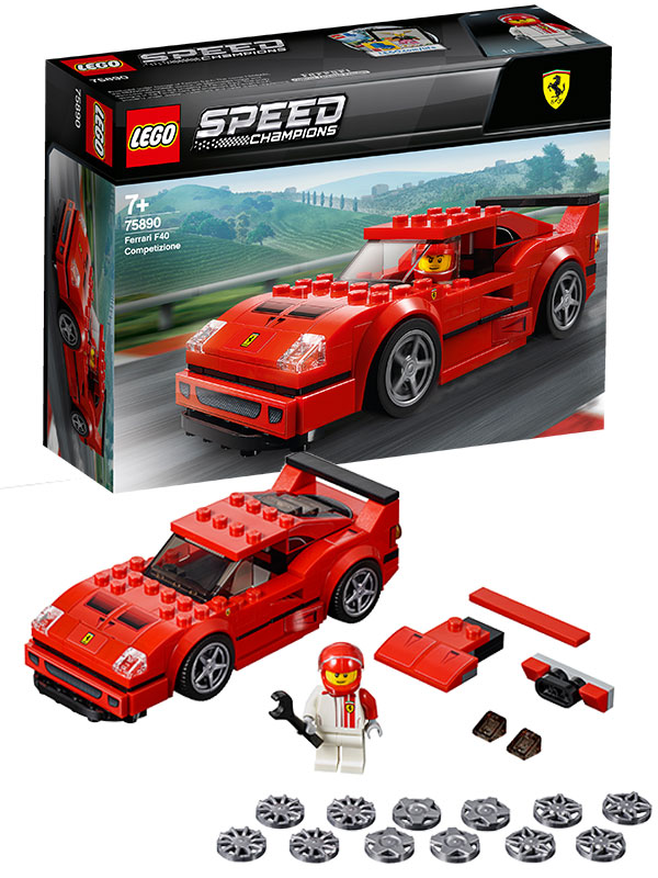 LEGO Ferrari F40 Competizione Speed Champions for sale online 75890