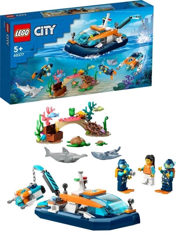 LEGO 60377 Forsknings-dykkerfartøj