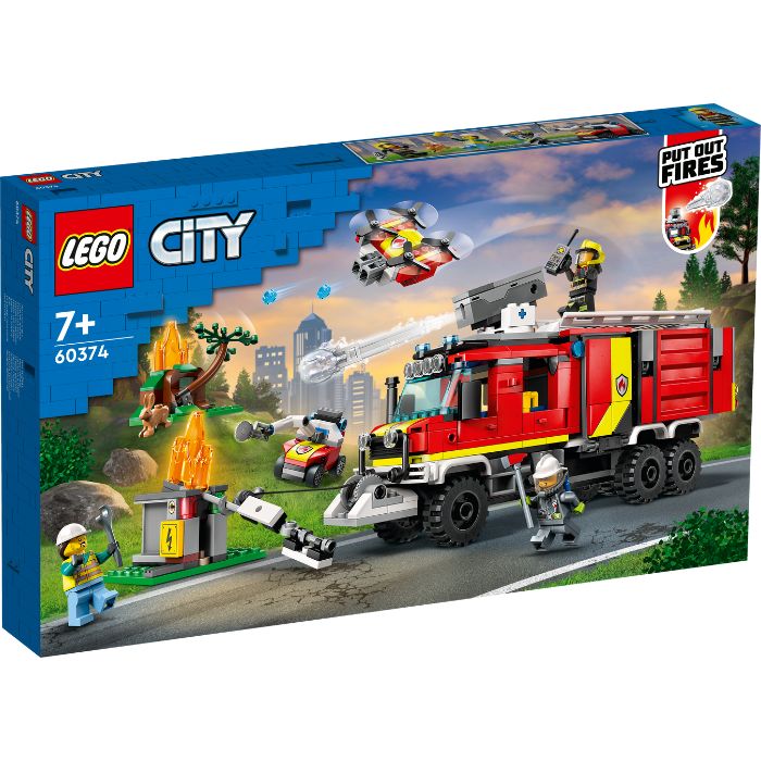 LEGO City Fire og Bundle: Kommandovogn + Mobil kommandocentral