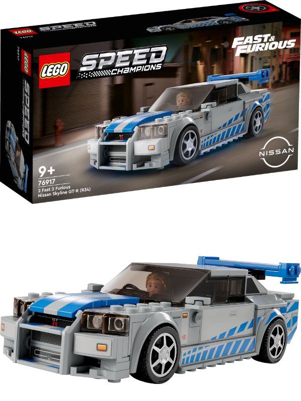 LEGO Speed Champions 76917 2 Fast 2 Furious Nissan GT-R (R34)
