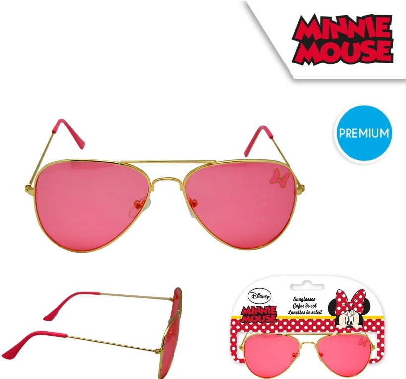 klæde Klasseværelse sår Disney Minnie Mouse Premium solbriller i metal WD21012