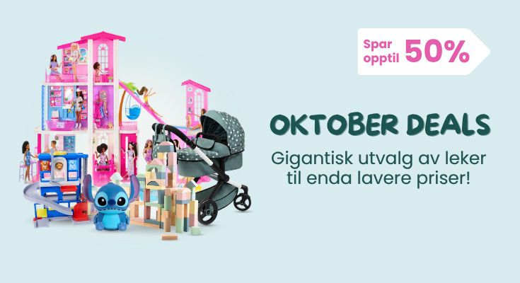 Oktober Deals &ndash; leker p&aring; tilbud