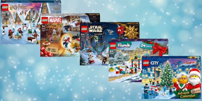Julekalender fra LEGO - City, Friends, Harry Potter, Avengers og Star Wars
