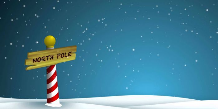 Rampenissen dra til Nordpolen på julaften