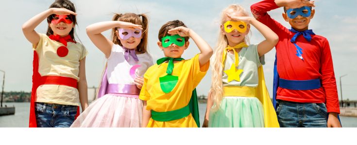 Sjekk ut våre kostymer for barn til Karneval