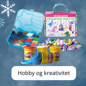 Hobby og kreativitet er en populær julegave til alle barn