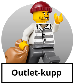 Outlet-kupp på LEGO