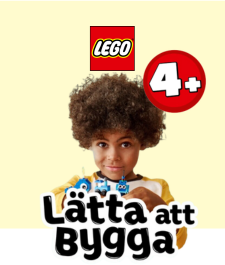 LEGO fyra plus - lätta att bygga