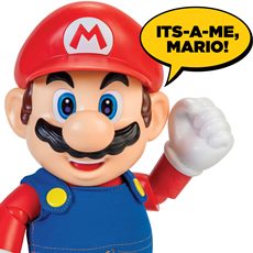 Super Mario figur som snakker: its-a-me