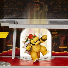Nintendo Super Mario Bowsers Castle lekesett med falldør og figur