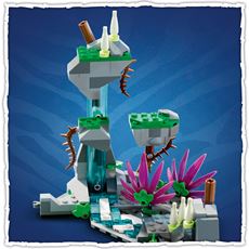 Lego Avatar byggesæt 75572 med halleluja-fjeldene og elementer der lyser i mørke