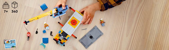 LEGO® City Mobile Crane - 340 byggeklosser