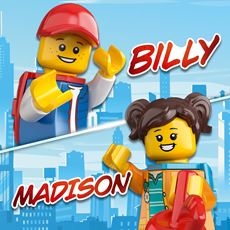 Bli med og lek med kjente figurer fra LEGO® City TV-serien