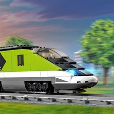 LEGO® City Train 60337 Høyhastighetstog med dimmbare frontlys