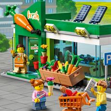 Lego My City 60347 lekesett med butikk og salgsvarer