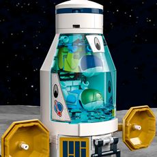 Lego City forskningsstasjon på månen med kule funksjoner