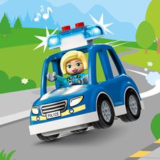 LEGO DUPLO Police - politistasjon med politibil med lys og lyd