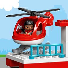 Lego Duplo Rescue lekesett med brannhelikopter