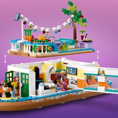 Lego Friends båt med avtagbart dekk og hengsler i siden