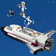 LEGO Friends 41713 byggesett med realistisk verdensrom-fartøy