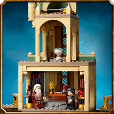 Lego 76402 Harry Potter-sett med minifigurer, HUlesnurrs kontor, Tanketanken og Sorteringshatten
