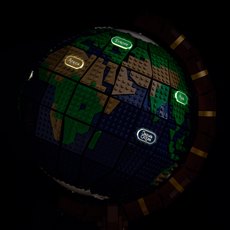 LEGO Ideas 21332 globus som gløder i mørket